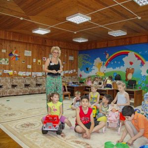 Детская комната в санатории Калинина в городе Ессентуки - фотография