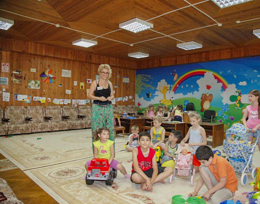 Детская комната в санатории Калинина в городе Ессентуки - фотография