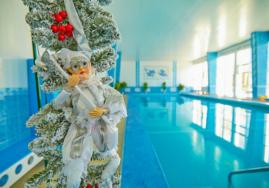 Фотоархив Нового года в санатории Калинина в городе Ессентуки - фотография