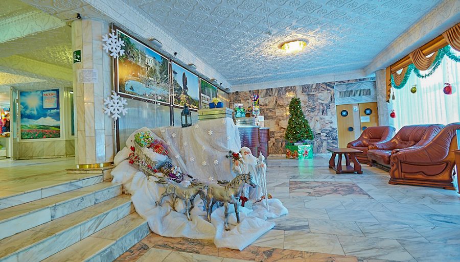 Фотоархив Нового года в санатории Калинина в городе Ессентуки - фотография