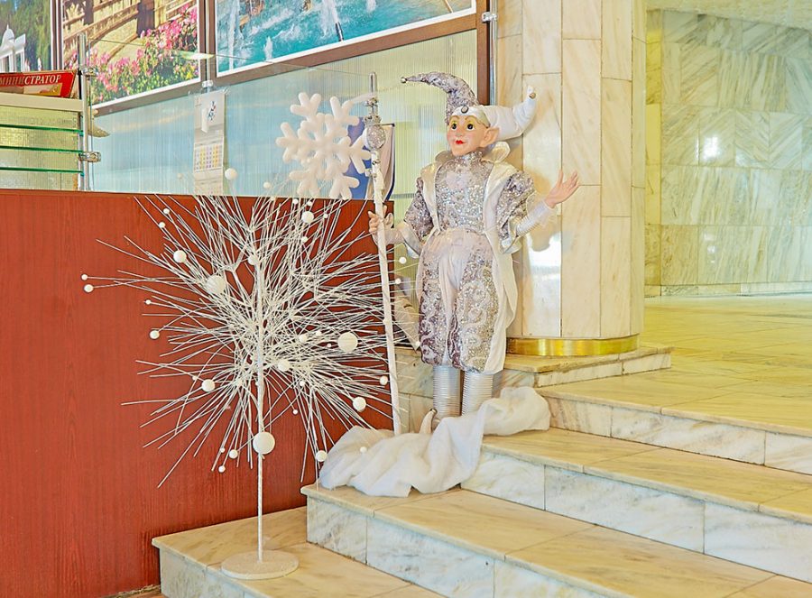 Фотоархив Нового года в санатории Калинина в городе Ессентуки - фотография