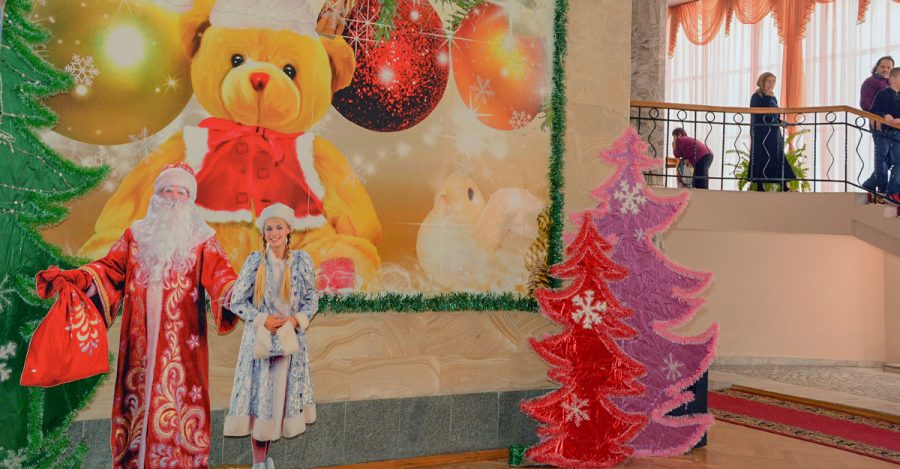 Фотоархив Нового года в санатории Калинина в городе Ессентуки - фотография