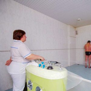 Душ Шарко в санатории Калинина в городе Ессентуки - фотография