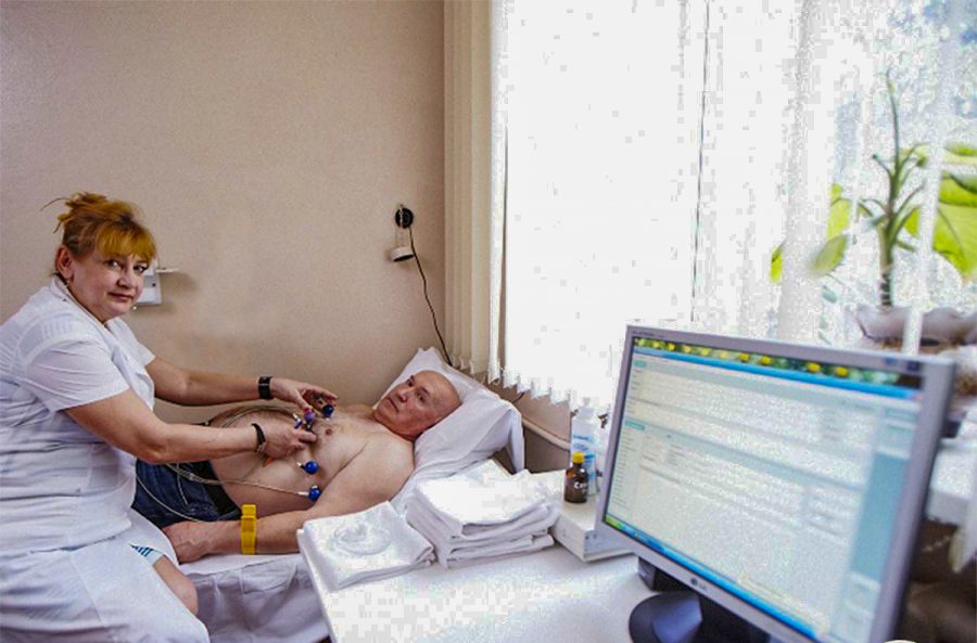 Кардиография в санатории Калинина в городе Ессентуки - фотография