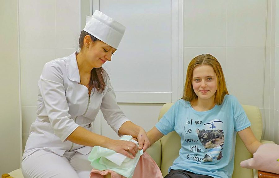 Парафинотерапия в санатории Калинина в городе Ессентуки - фотография