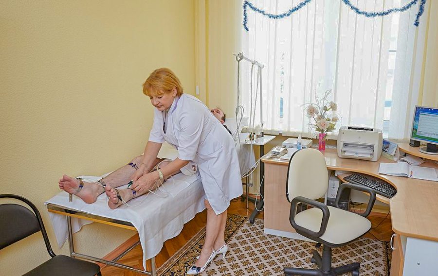 Реовазография в санатории Калинина в городе Ессентуки - фотография