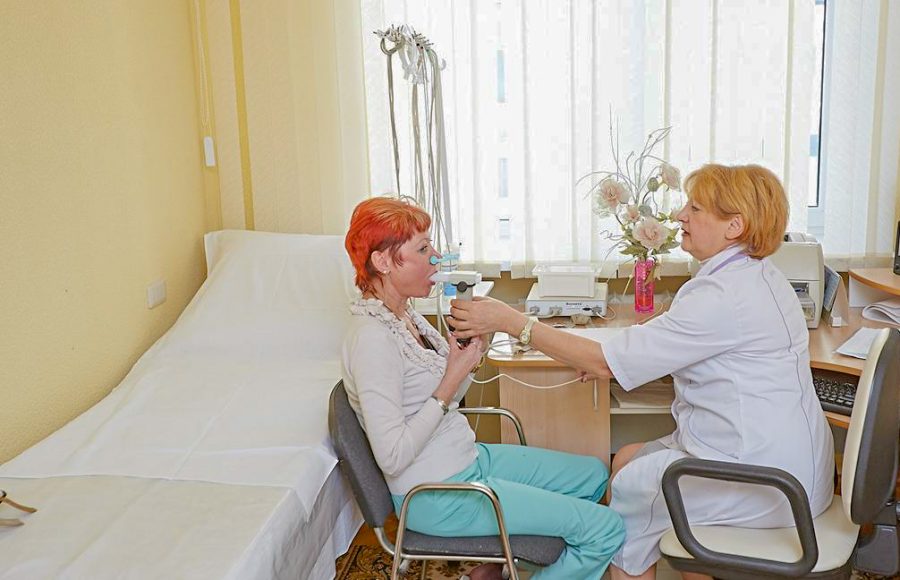 Спирометрия в санатории Калинина в городе Ессентуки - фотография