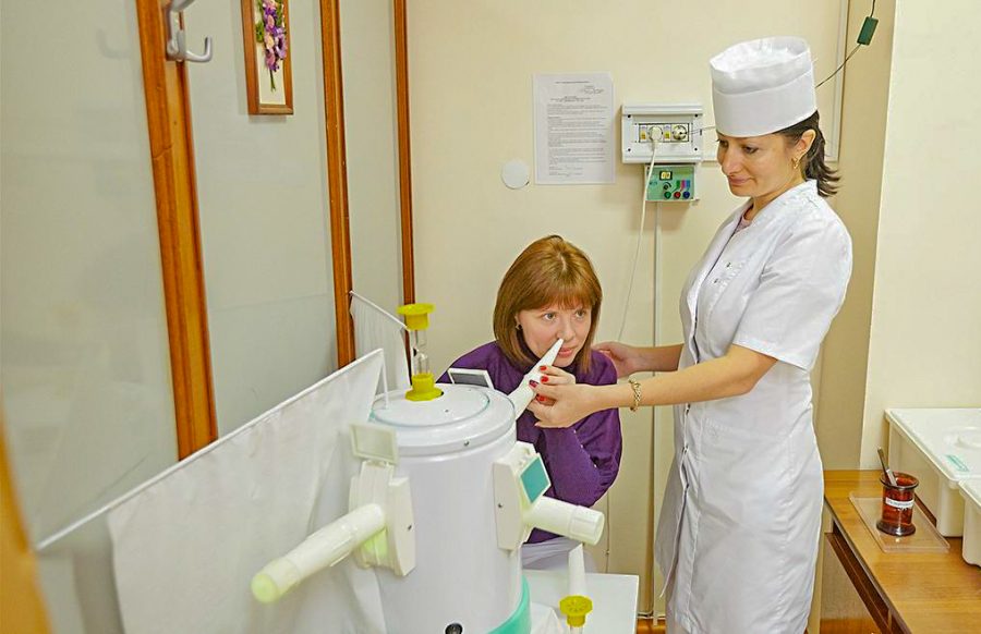 Светотерапия в санатории Калинина в городе Ессентуки - фотография