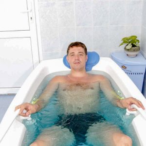 Ванны природные углекислосероводородные в санатории Калинина в городе Ессентуки - фотография