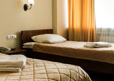 Номер 2 местный «Новый» в 1 корпусе санатория «им.Калинина» в г. Ессентуки - фотография