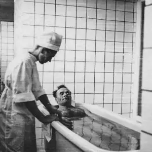 Историческое фото санатория Калинина в городе Ессентуки - фотография