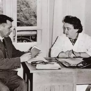 Историческое фото санатория Калинина в городе Ессентуки - фотография