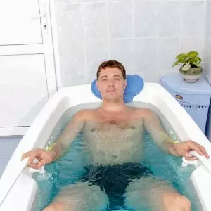 Ванны природные углекислосероводородные в санатории Калинина в городе Ессентуки - фотография