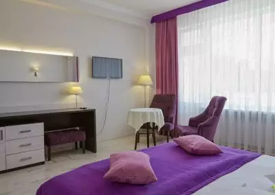 Номер «Одноместный Улучшенный» в санатории Калинина в Ессентуках - фотография